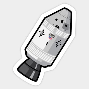 Lunar Lander Apollo T-Shirt / Sticker Sticker